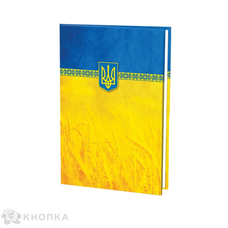 Папка до підпису ECONOMIX формату А4 жовто-блакитна 310х225мм картон